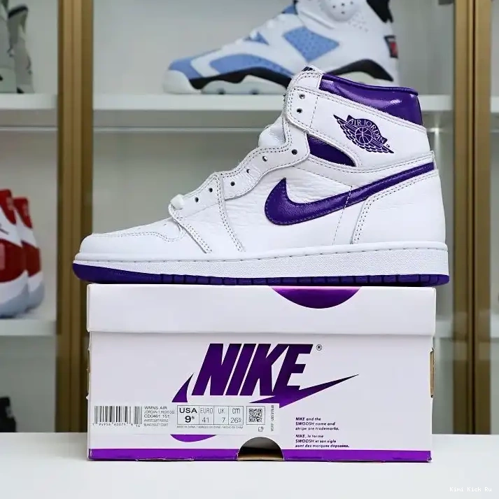 Air High OG 1 Kimikick Court Purple Jordan 0806